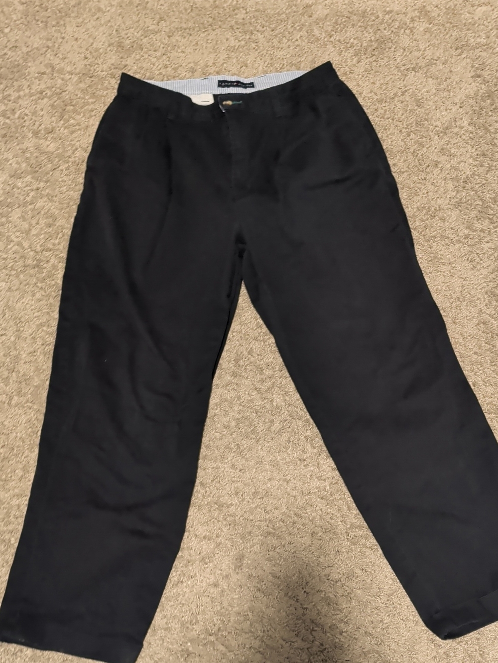Men's Black Trousers - Tommy Hilfinger